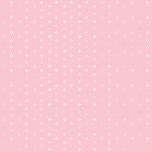 White Pink Petite Spot PP27730 Wallpaper