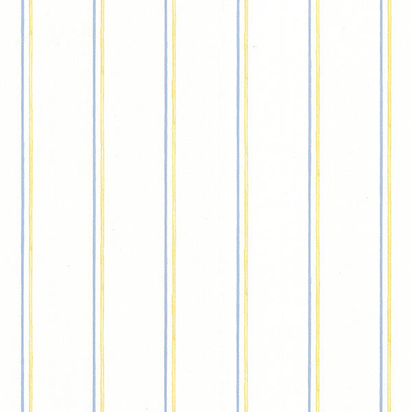Blue Yellow Pinstripe PP27796 Wallpaper
