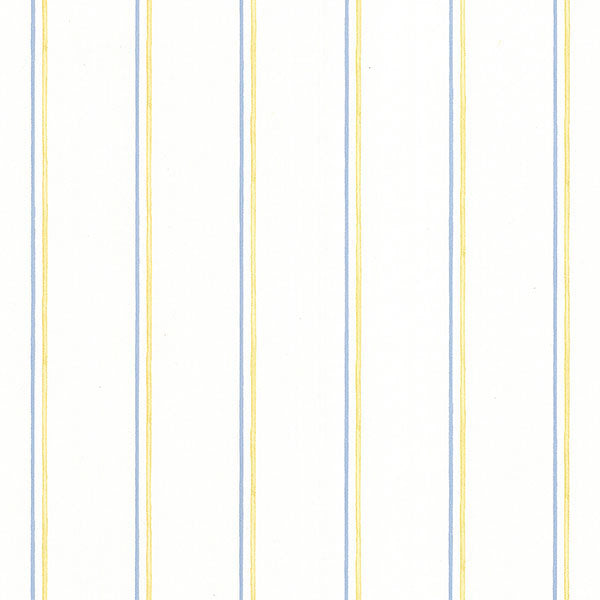 Blue Yellow Pinstripe PP27796 Wallpaper