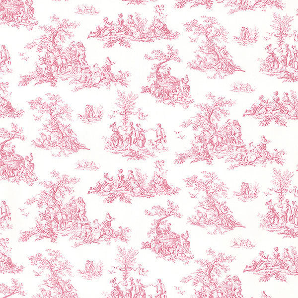 Pink Country Toile PP27801 Wallpaper