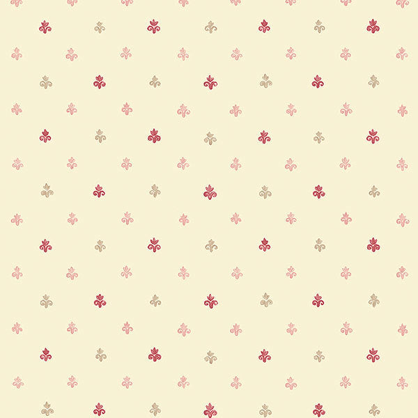 Pink Cream Mini Floral Spot PP27818 Wallpaper