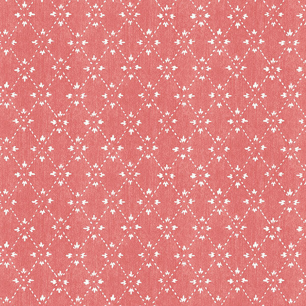 Red Spot Trellis PP35519 Wallpaper