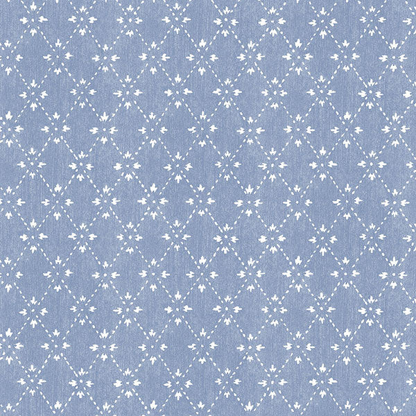 Blue Spot Trellis PP35520 Wallpaper