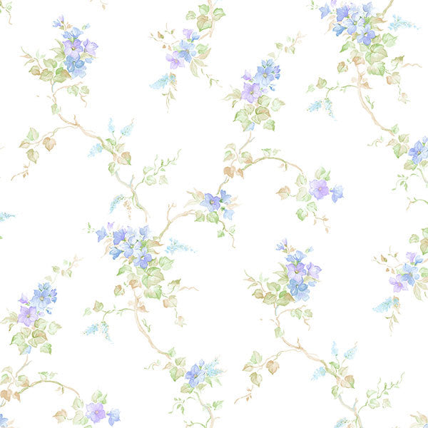 Lavender Floral Trail PP35528 Wallpaper