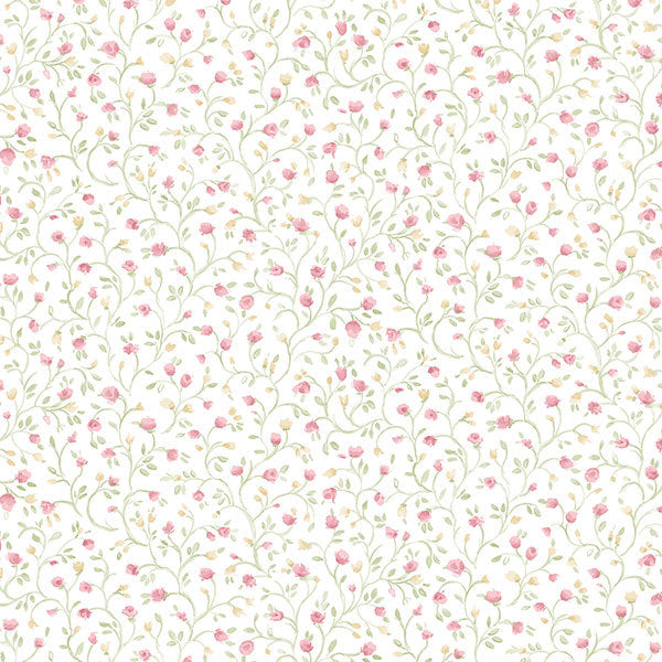 Pink Mini Floral Trail PP35537 Wallpaper