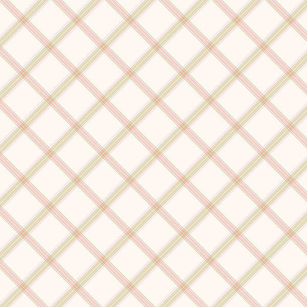 Pink Green Plaid PP35544 Wallpaper