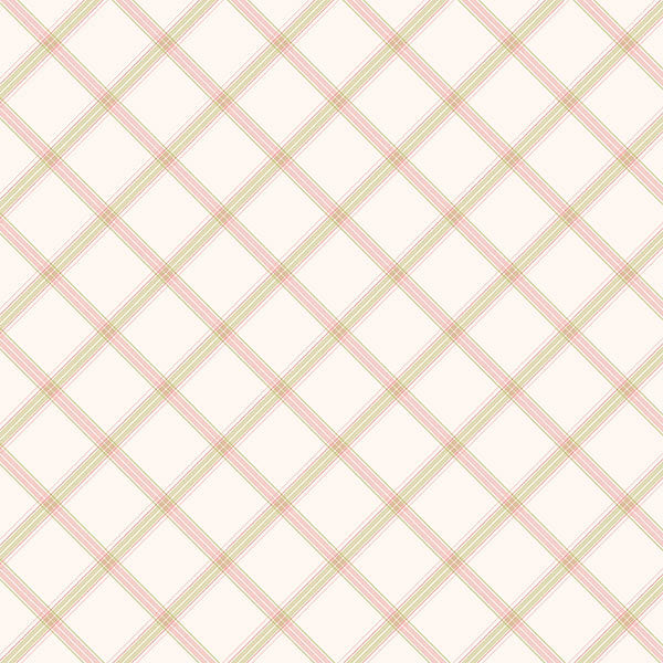 Pink Green Plaid PP35544 Wallpaper