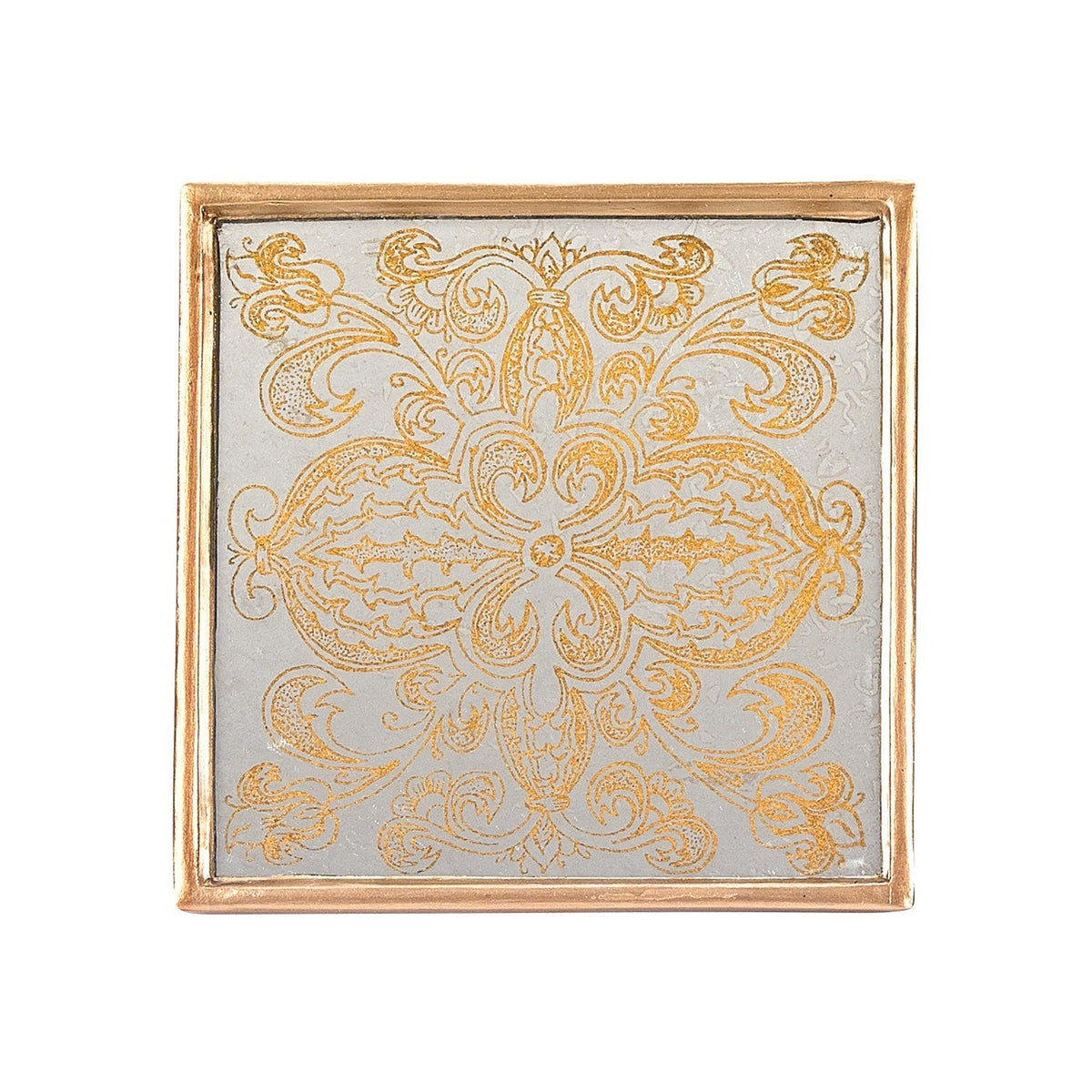 Manta Gold 4 Pc Coaster Set Square