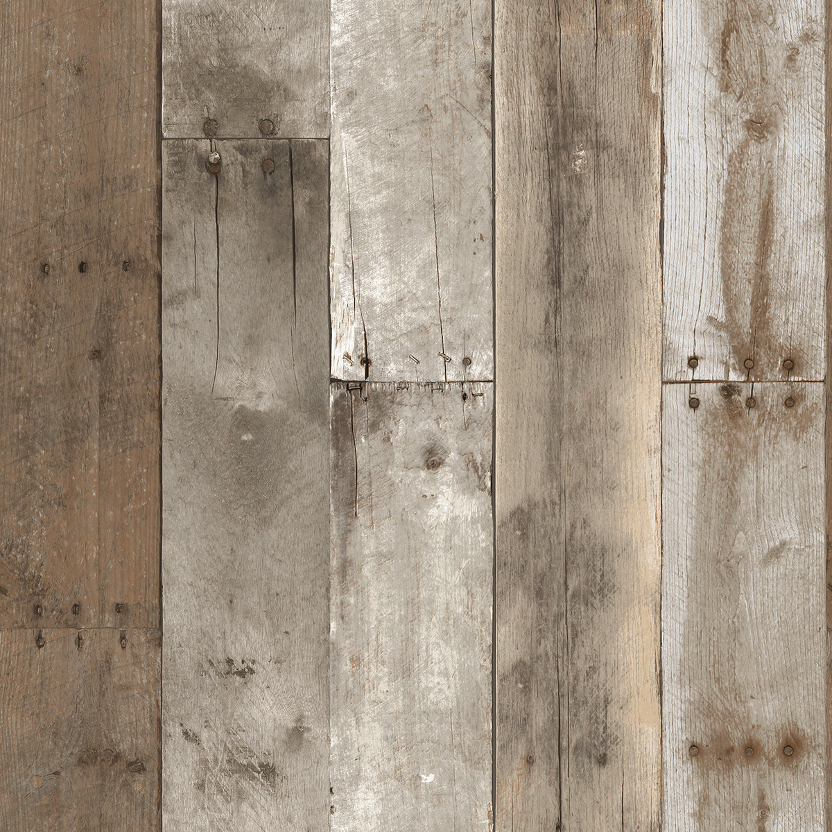 Repurposed Wood Weathered Self-Adhesive RE504 Wallpaper