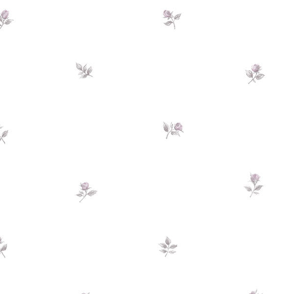 Purple Small Floral Spot RG35719 Wallpaper