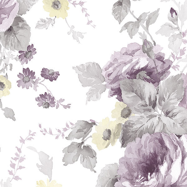 Purple Floral Bouquet RG35725 Wallpaper