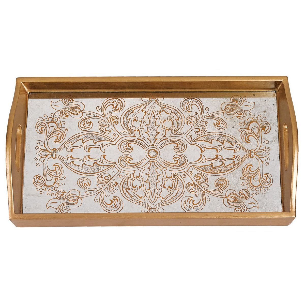 Manta Gold Small Rectangle Tray
