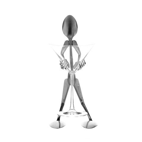 Glass Stand Table Top Spoon