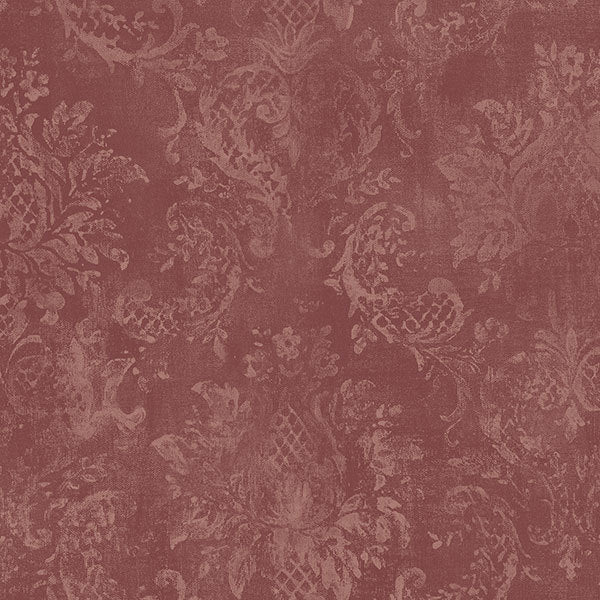 Burgundy Claire SD36106 Wallpaper