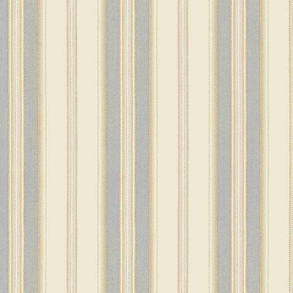 Light Blue Gold Fresh Stripe SD36109 Wallpaper