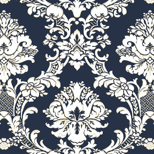Navy Pam SD36120 Wallpaper