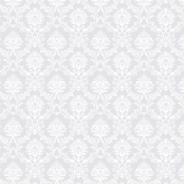 Light Grey Mini Damask SD36133 Wallpaper