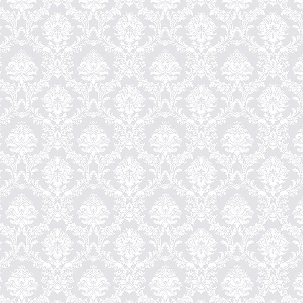 Light Grey Mini Damask SD36133 Wallpaper