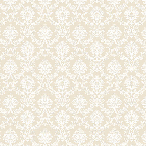 Beige Mini Damask SD36134 Wallpaper