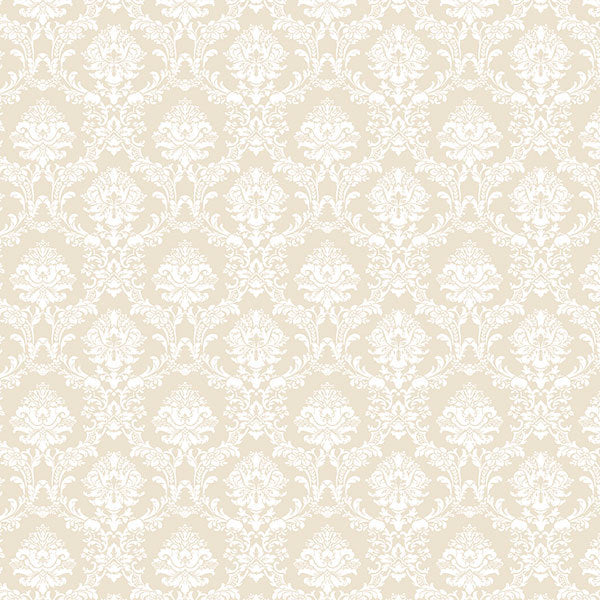 Beige Mini Damask SD36134 Wallpaper