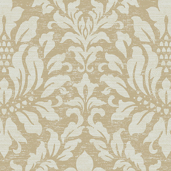 Gold Mint Fresh Damask SD36140 Wallpaper