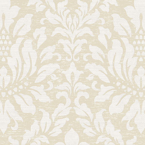 Cream Fresh Damask SD36144 Wallpaper