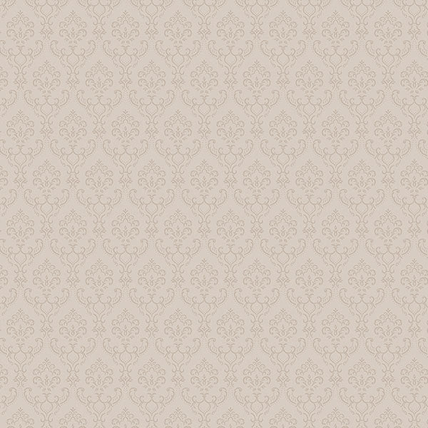Tan Small Damask SK34708 Wallpaper