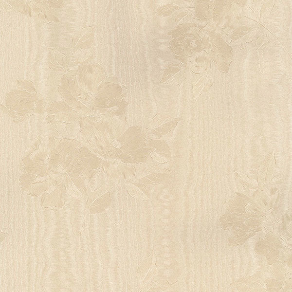 Beige Silk Floral SK34718 Wallpaper