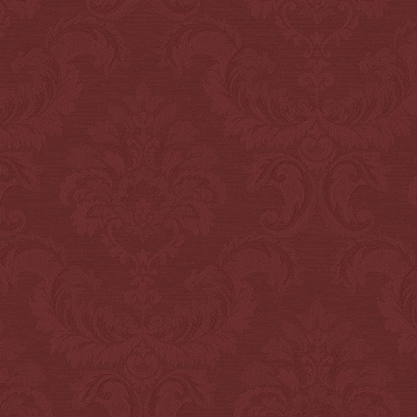 Red Silk Damask SK34738 Wallpaper