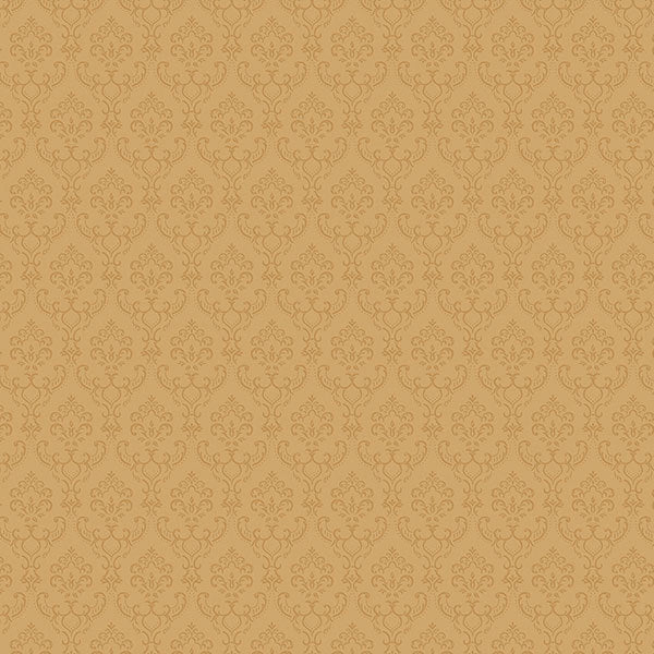 Yellow Gold Small Damask SK34744 Wallpaper