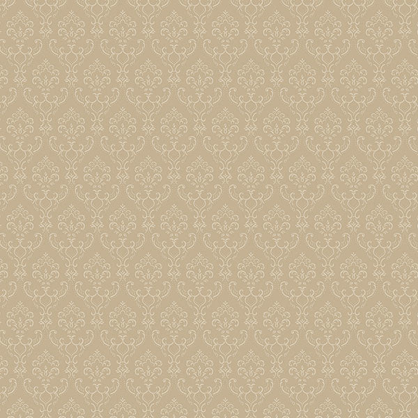 Gold Small Damask SK34757 Wallpaper