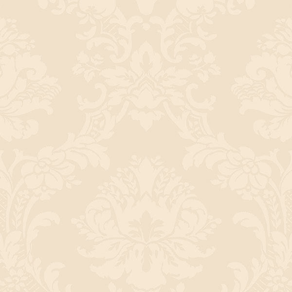 Light Gold Brittany Damask SL27539 Wallpaper