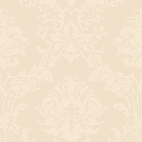 Light Gold Brittany Damask SL27539 Wallpaper