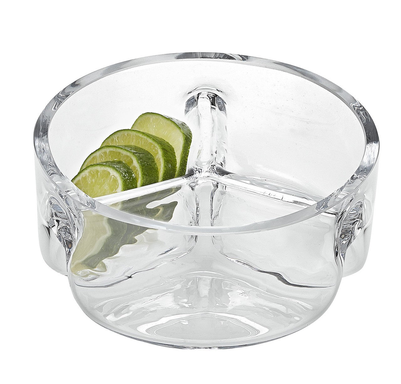 Trista 3 Section Server D6.25 inches -Trista