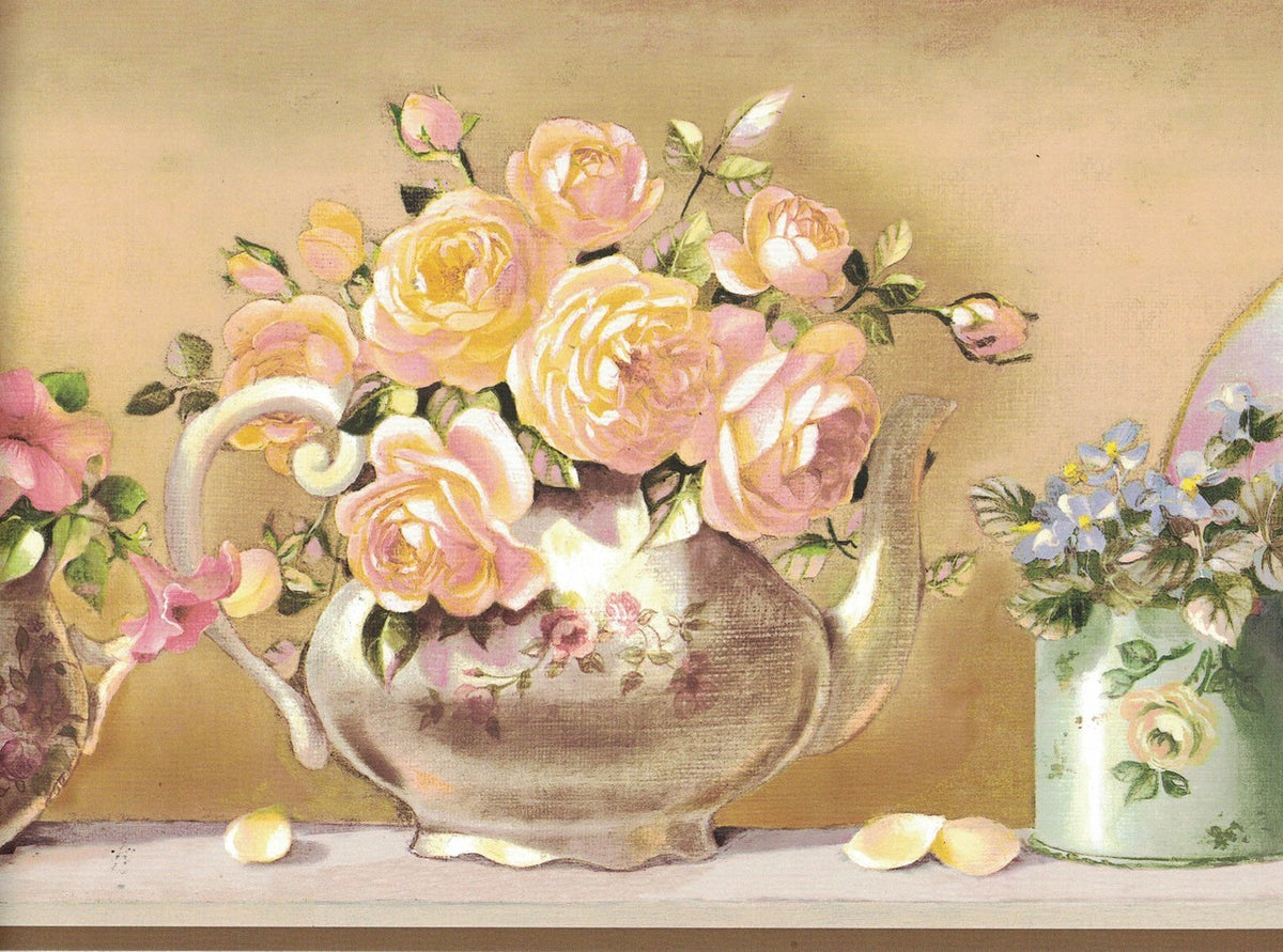 Flower SM05102B Wallpaper Border