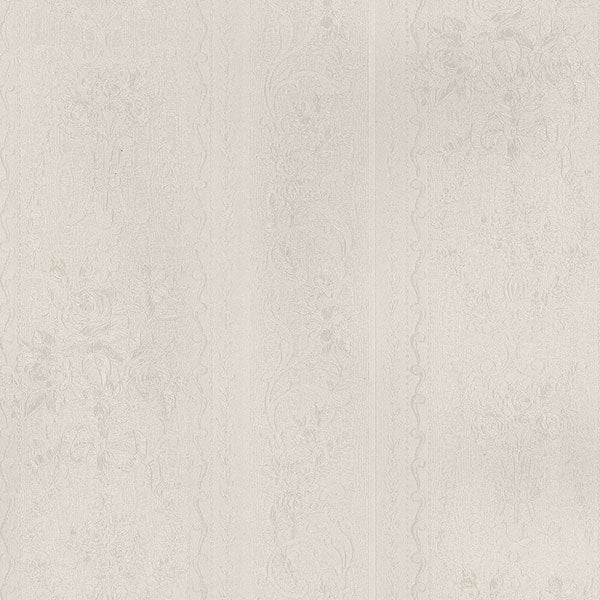 Off White Floral Striped SM30350 Wallpaper