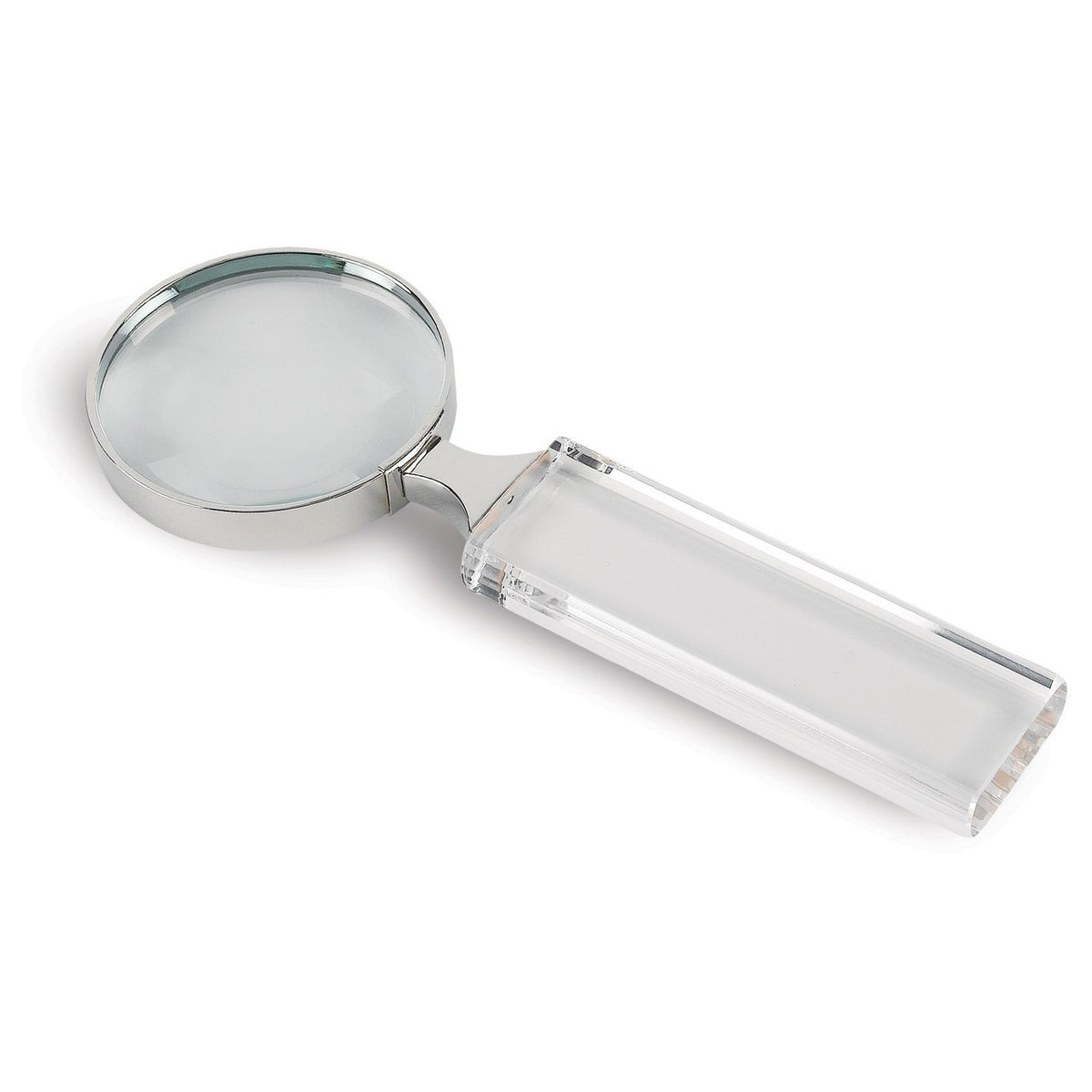 Magnifying glass with crystal handle L7  inches