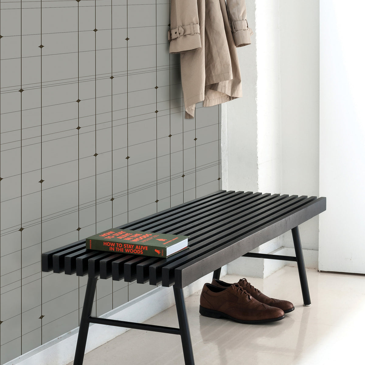Thermoscad Grey Brown TH406 Wallpaper