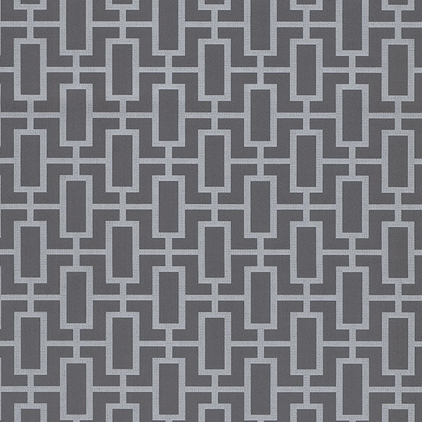 Dark Gray Matrix Trellis TU27088 Wallpaper