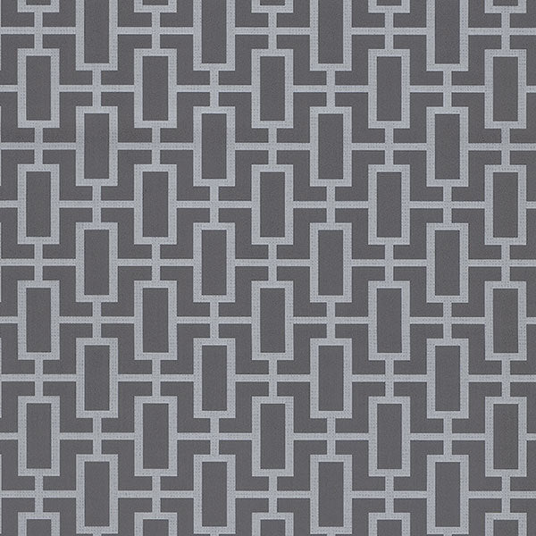 Dark Gray Matrix Trellis TU27088 Wallpaper