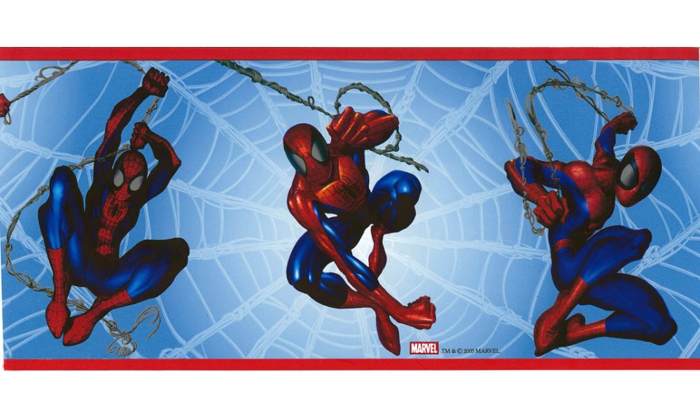 Marvel Spiderman BZ9110 Wallpaper Border