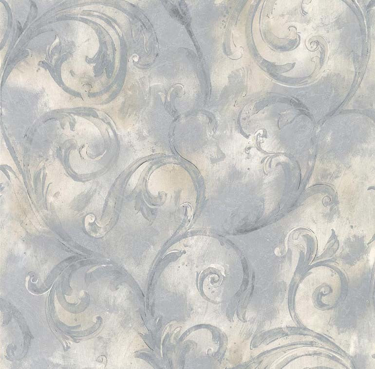 Norwall Zen Elegant Scrolls FT23492 Wallpaper