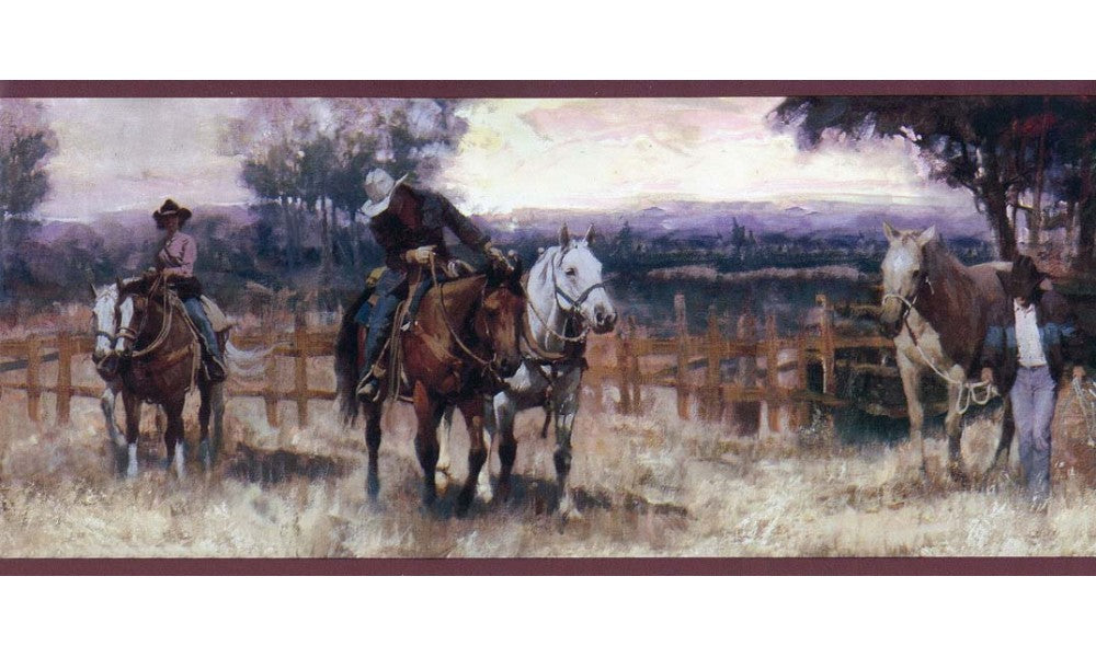 Horses LM8963 Wallpaper Border
