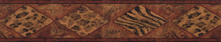Zebra Tiger SF30018 Wallpaper Border