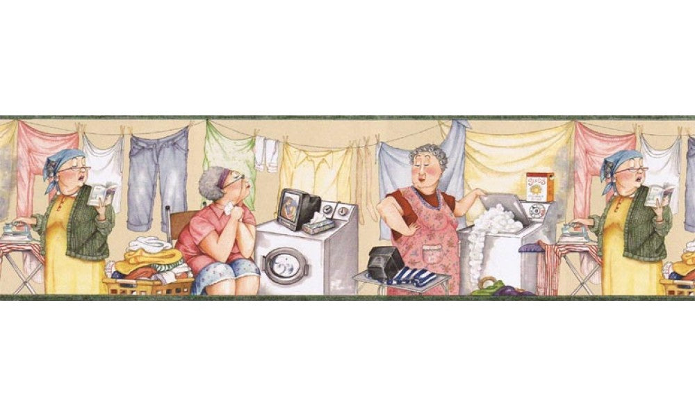 Luandry KLM43006B Wallpaper Border
