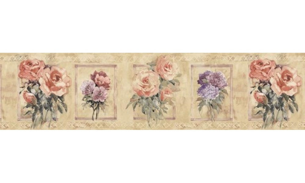 Floral SP76486 Wallpaper Border