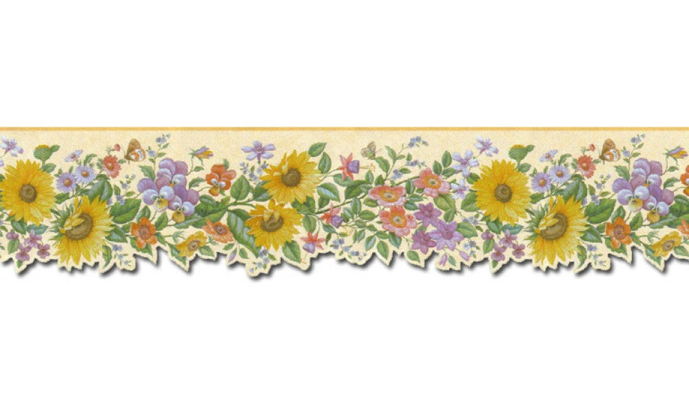 Floral B49514 Wallpaper Border