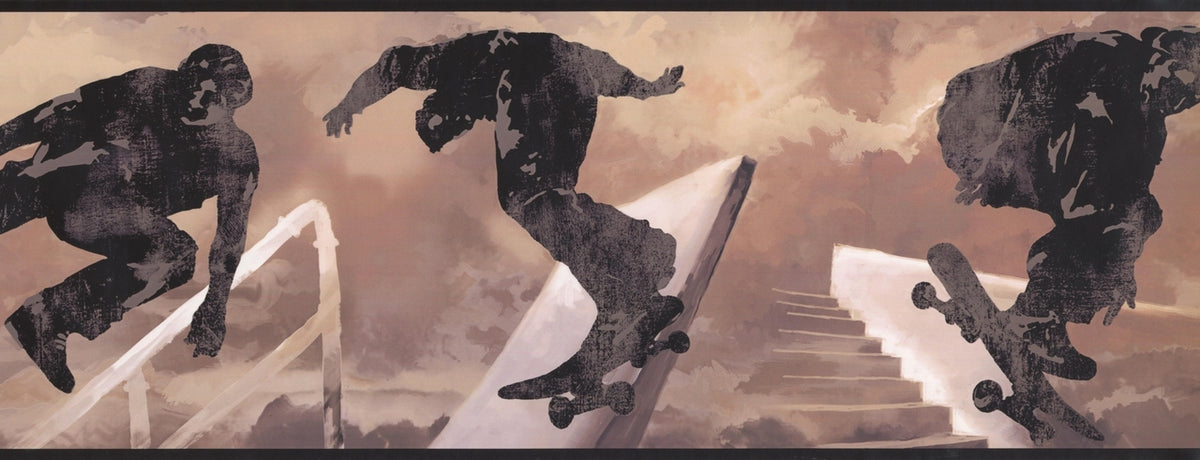 Scateboard Riders SK6346BD Wallpaper Border