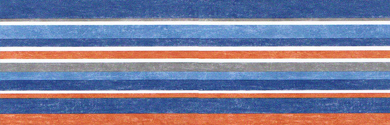 Blue Red TW38020B Wallpaper Border