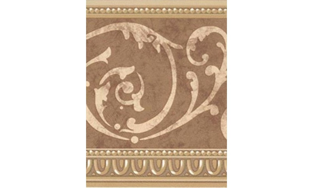 Taupe Swirl Molding 41666000 Wallpaper Border